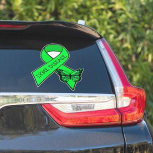Sticker Ruban de sensibilisation à la maladie de Lyme Ét
