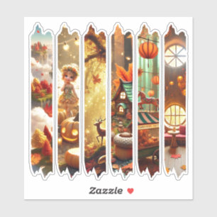 Sticker Ruban washi scrapbook Fantaisie Automnale Fantaisi