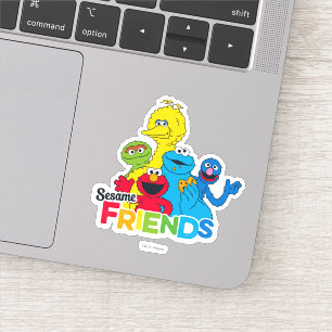 Sticker Rue Sésame   Amis sésame