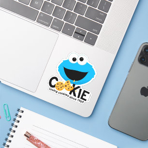 Sticker Rue Sésame Cookie Monster Lookies