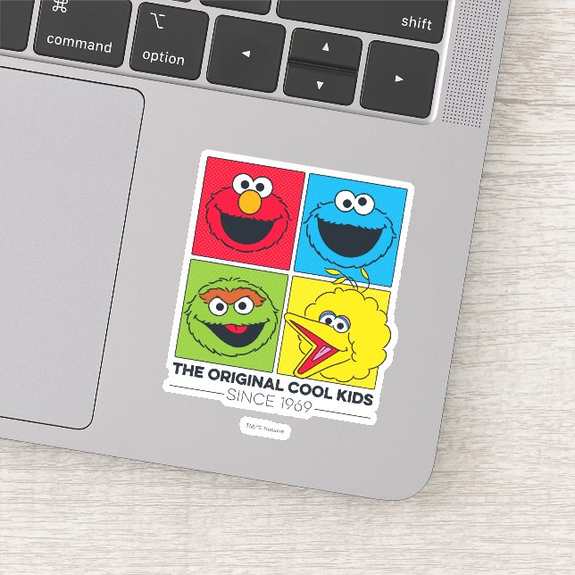 Sticker Rue Sésame | Les Enfants Cool d'origine (Détail)
