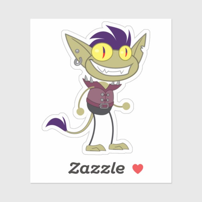 Sticker Rumpelstiltskin (Feuille)