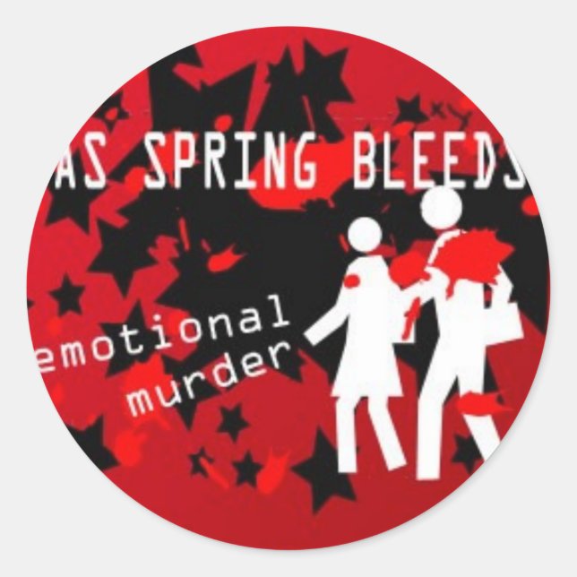 Sticker! Runder Aufkleber (Vorderseite)