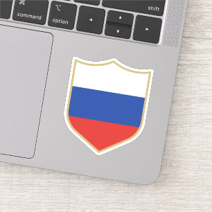 Sticker Russie Drapeau Emblème Voyage patriotique