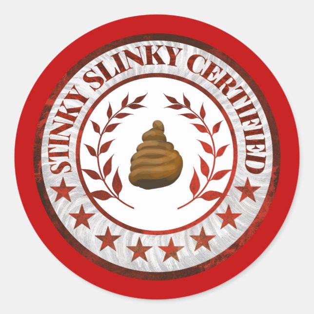 Sticker RV certifié Stinky (Devant)