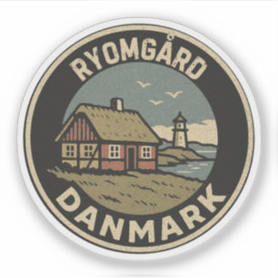 Sticker Ryomgård, Danemark Danmark