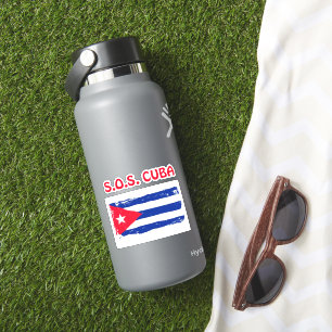 STICKER S.O.S. CUBA