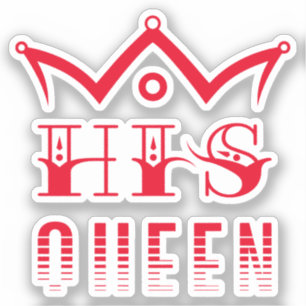 Sticker Sa Reine