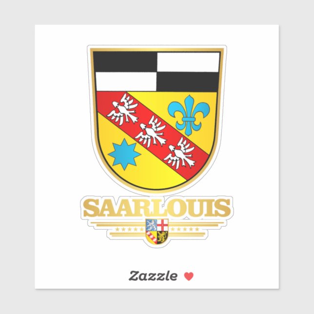 Sticker Saarlouis (Feuille)