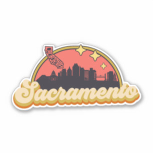 Sticker Sacramento, Californie