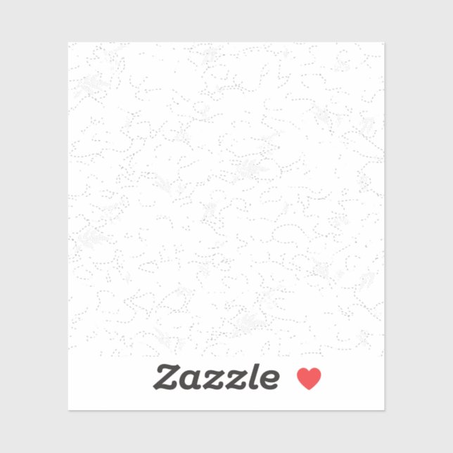 Sticker Sacs Cadeaux Personnalisés Drôles sur Mesure (Feuille)