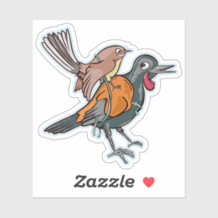 Sticker Saddleback et fantastique