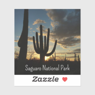 Sticker Saguaro Sunset II Arizona