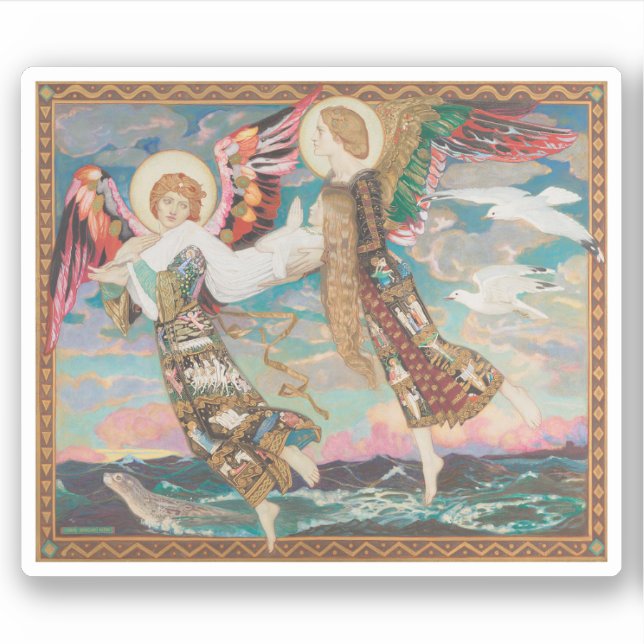 Sticker Saint Bride, ch. 1913 par John Duncan (Devant)