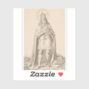 Sticker Saint Henri II le Saint Empereur Romain Germanique