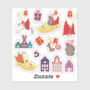 Sticker Saint Nicolas Day drôle