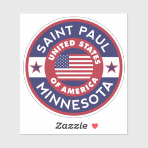 Sticker SAINT PAUL, Minnesota