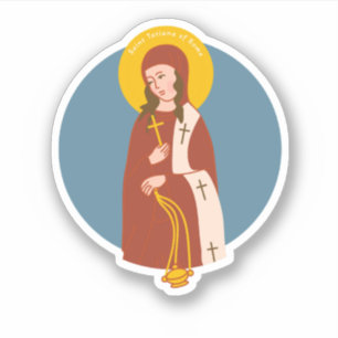 Sticker Saint Tatiana de Rome