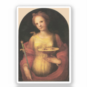 Sticker Sainte Lucie par Domenico Beccafumi, 1521
