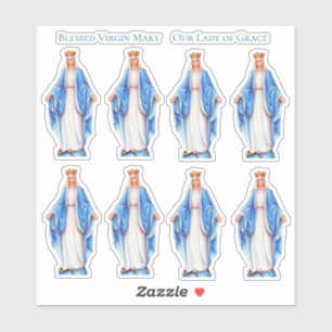 Sticker Sainte Vierge Catholique Sainte Vierge Marie Vinyl
