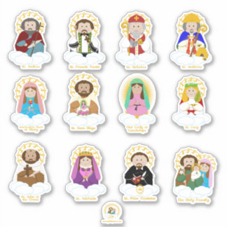 Sticker Saints de l'Avent
