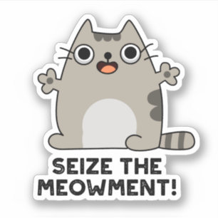 Sticker Saisir Le Mot De Chat Positif De L'Approvisionneme
