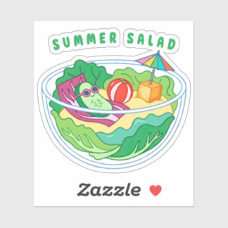 Sticker Salade d'été