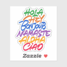 Salutation sur différentes langues : Hey, hola, al