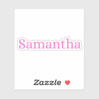 Sticker Samantha