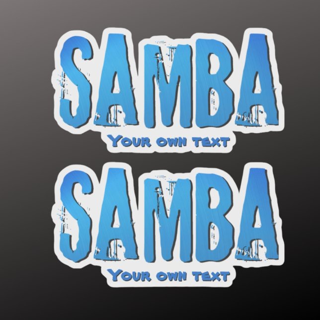 Sticker Samba brasileiro do Brasil dance music  (Créateur téléchargé)
