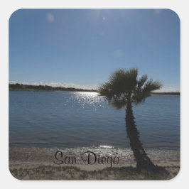 Sticker San Diego Palm Tree