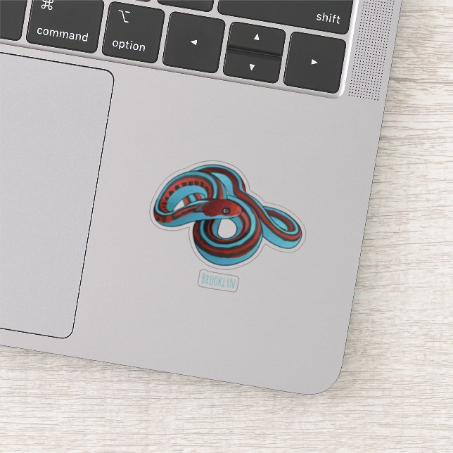 Sticker San Francisco garter snake (Détail)