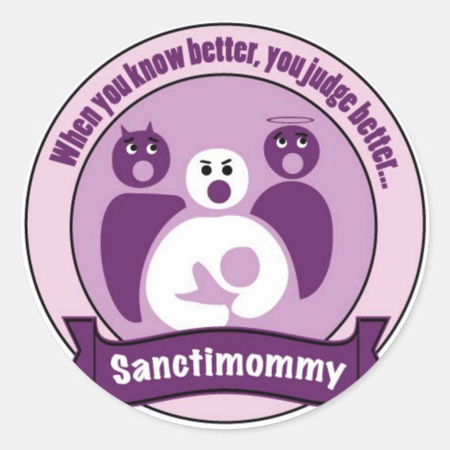 Sticker Sanctimomy (Devant)