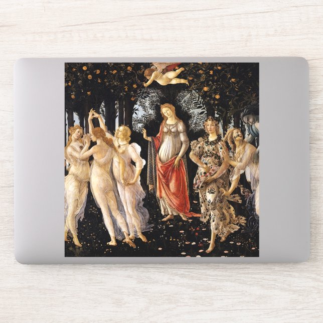 Sticker Sandro Botticelli - La Primavera (Ordinateur)