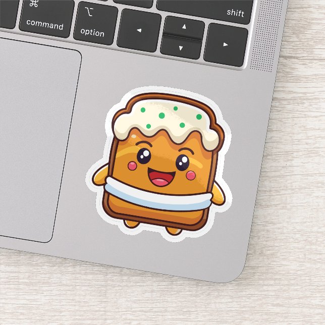 Sticker sandwich à la crème de dessin (Détail)