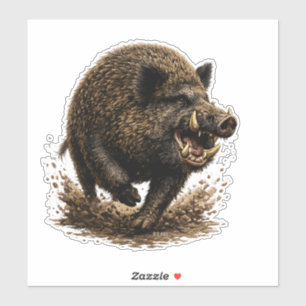 Sticker Sanglier
