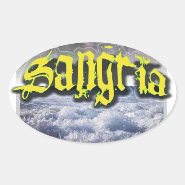 Sticker Sangria (Devant)