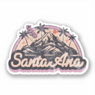 Sticker Santa Ana, Californie