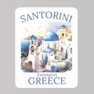 Sticker Santorini Greece Beautiful Paradise