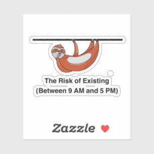 Sticker Sarcasme en entreprise 