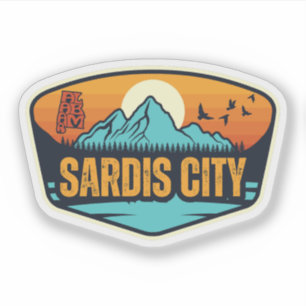 Sticker Sardis City, Alabama