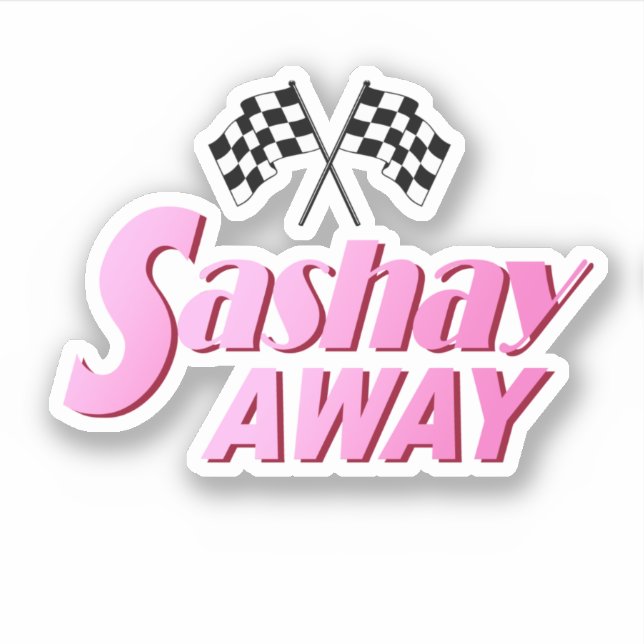 Sticker Sashay Away (Devant)
