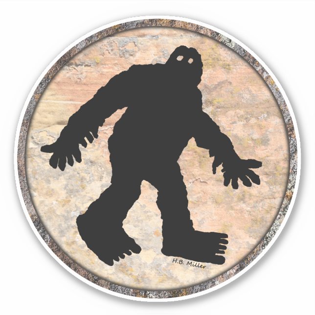 STICKER SASQUATCH (Devant)