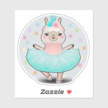 Sassy Llamarina Llama Ballerina