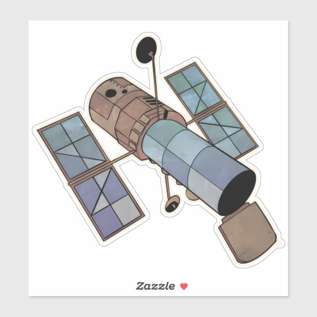 Sticker Satellite (Feuille)