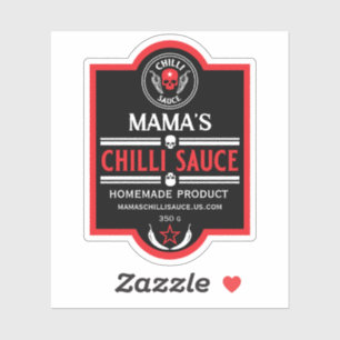 Sticker Sauce chili maison