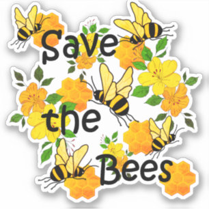 Sticker Sauver les Abeilles