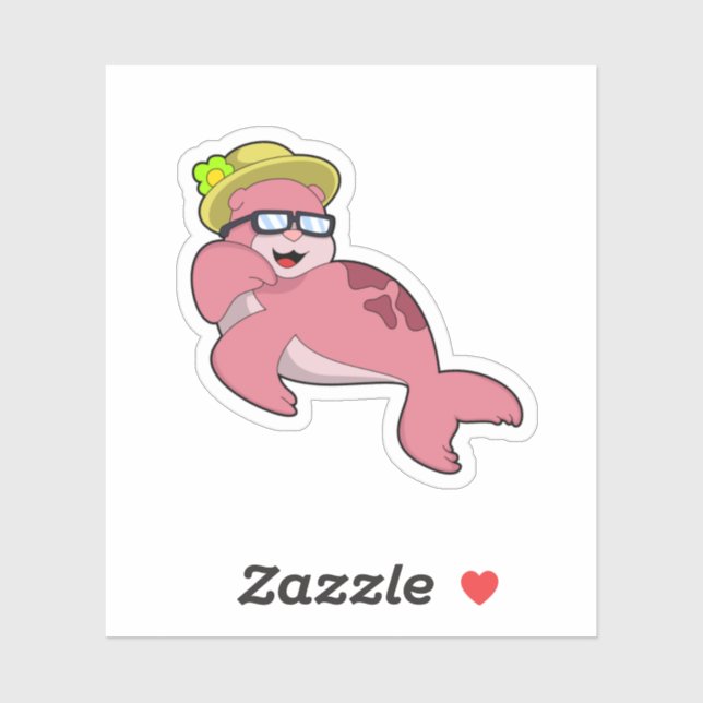 Sticker Sceau avec lunettes.PNG (Feuille)
