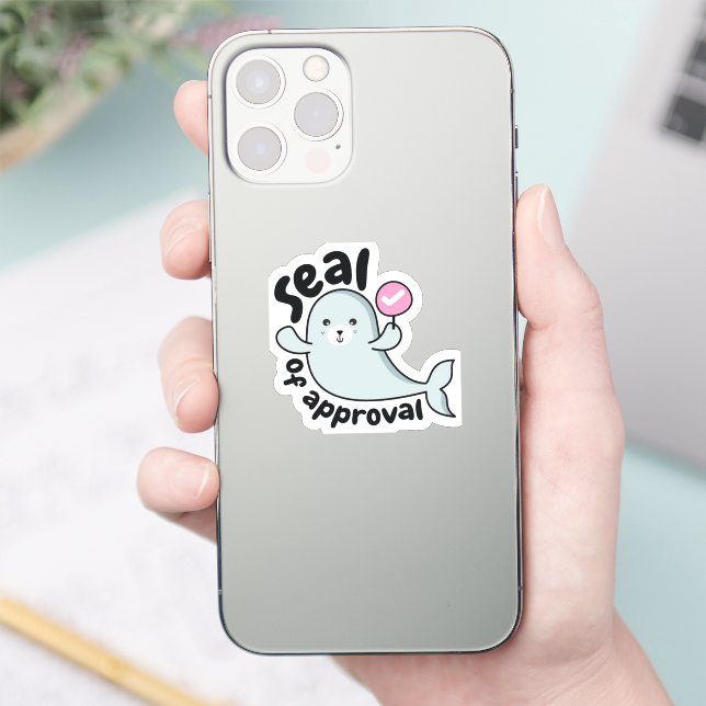 Sticker Sceau D'Approbation (Téléphone)