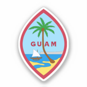 Sticker Sceau de Guam